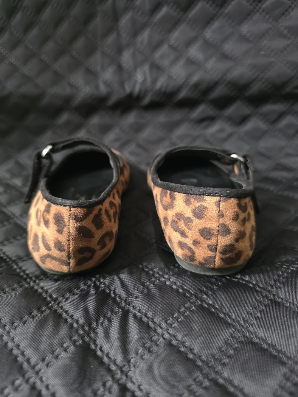2x1 BOGO Cat & Jack Toddler Girl Leopard Print Mary Jane Flats Size 6